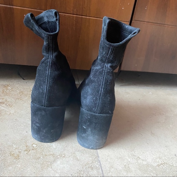 Stuart Weitzman Midland Ankle Booties 3” Block Heel - Picture 3 of 7